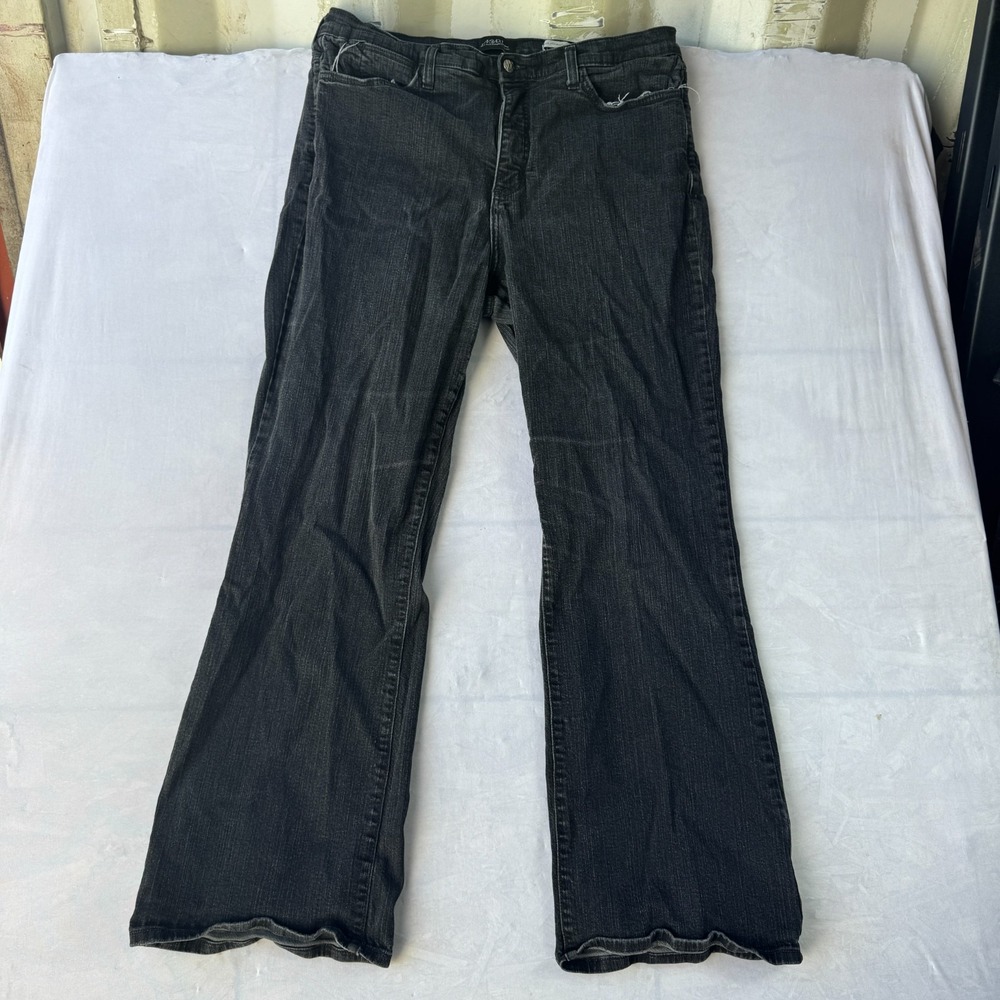 NYDJ Not Your Daughter Jeans Women 18W Dark Gray Denim Washed Stretch Streetwear